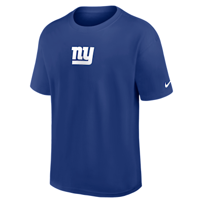 90sNIKE NEW YORK GIANTS COLLINS ♯5ゲームシャツ Vintage 90's New York Giants Football #5 Kerry Collins Blue